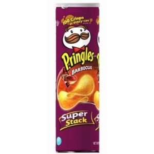 Pringles Barbecue Super Stack Potato Chips 6.38 oz
