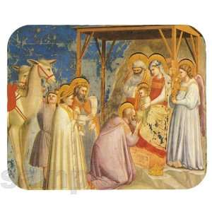  Adoration of the Magi by Giotto Mouse Pad: Everything Else