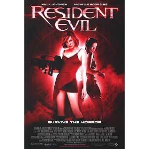  Resident Evil International Movie Poster Double Sided 