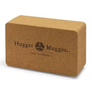 Hugger Mugger Cork Yoga Block:  Sports & Outdoors