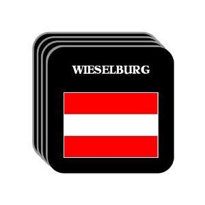  Austria   WIESELBURG Set of 4 Mini Mousepad Coasters 
