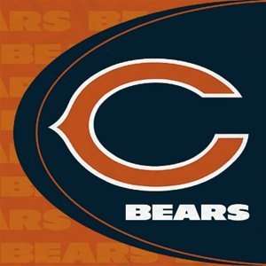  Chicago Bears Lunch Napkins (16 count): Toys & Games
