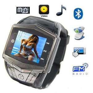  USA Gd910 Black Touch Screen Cell Phone Watch Mobile Mp3 