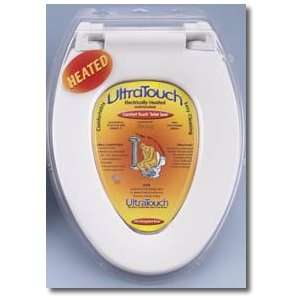  UltraTouch Heated Toilet Seat   White   Round Bowl: Home 