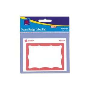 Sold as 1 PK   Classic name badges come in an easy to use pad so you 