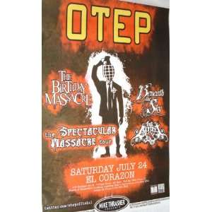 Otep Poster   Flyer for Smash the Control Machine Concert 