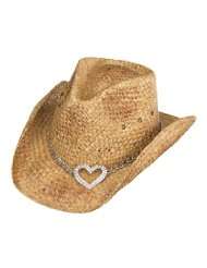 Heart Attack Cowboy Hat   For Ladies Only)