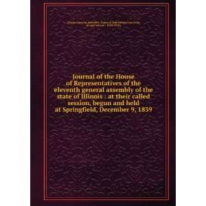  Journal of the House of Representatives of the eleventh 