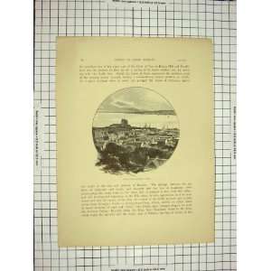  C1790 C1900 EllenS Isle Mountains River Trees Print: Home 