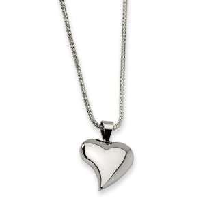  Trendy Stainless Steel Heart Pendant Necklace Design by 