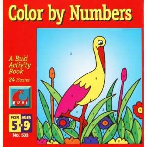  Buki Activity Book Color by Numbers: Toys & Games