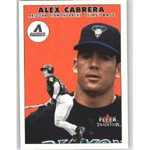  2000 Fleer Tradition Update #125 Alex Cabrera RC   Arizona 