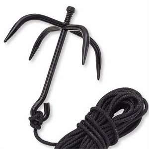   : Climbing Grappling Hook with 33 Foot Nylon Rope: Sports & Outdoors