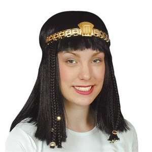  Ukps Party Wig   Cleopatra Black: Toys & Games