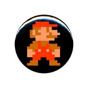  1 Nintendo NES Mario Button/Pin 