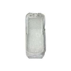  Silver Leather Case For Motorola L2, L6: Home & Kitchen