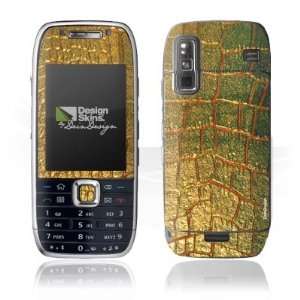  Design Skins for Nokia E75   Gold Snake Design Folie 
