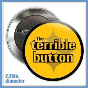  Pittsburgh Steelers Terrible Button Pinback: Everything 