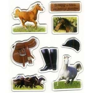  Horse Epoxy Sticker: Sports & Outdoors