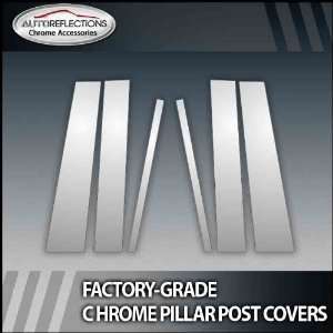  04 08 Nissan Maxima 6Pc Chrome Pillar Post Covers 