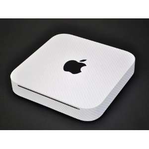 Pacers Apple Mac Mini Carbon Decal Skin Sticker, White 