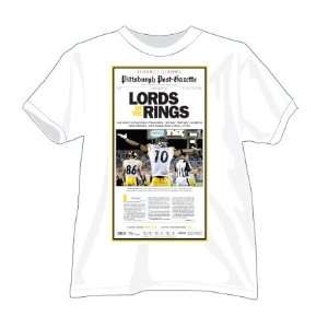    lord white Pittsburgh Post Gazette Lords of the Rings White T shirt