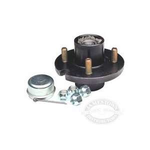  Trailer Galvanized Hubs 81078 5 Bolt Hub 1350: Sports 