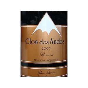   Bodegas Poesia Clos Des Andes Reserva 750ml Grocery & Gourmet Food