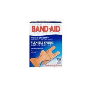  BANDAID FLEXIBLE FABRIC BANDAGE KNUCKLE & FINGERTIPS #2 