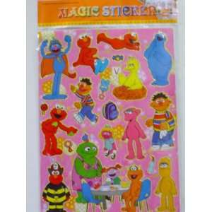  Sesame Street MAGIC STICKERS 
