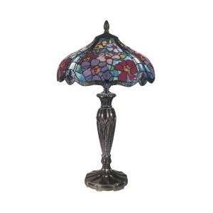  Dale Tiffany TT100517 Linette Tiffany Table Lamp: Home 