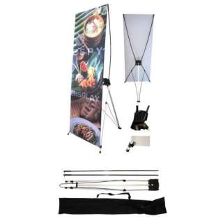  X Banner stand portable trade show display
