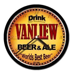  VANLIEW beer and ale cerveza wall clock: Everything Else