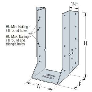  25 Pack Simpson Strong Tie HU414 4x14 Heavy Duty Joist 