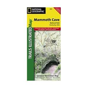  Nat Geo Mammoth Cave National Park Trail Map: Sports 