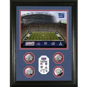 Highland Mint New York Giants 4 Time Super Bowl Champions 