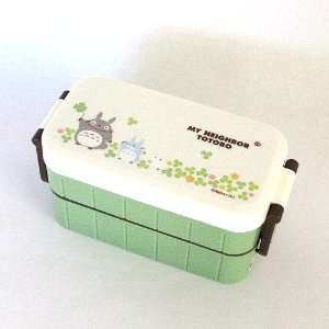 Bento: Studio Ghibli Totoro Design 2 tier Bento Lunch Box (300ml+300ml 
