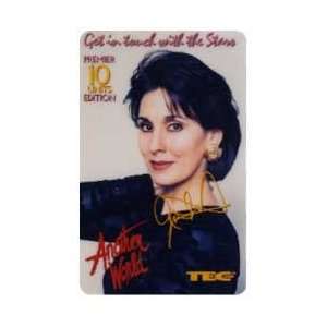  Collectible Phone Card 10u Another World TV Show   Anna 