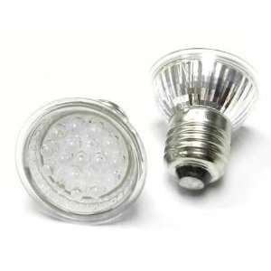  110V AC Screw in 18 White LED Mini Spot Light Bulb Uses 