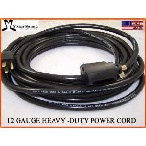  Extension Power Cord 50 Heavy Duty 12 Gauge 3 Conductor 