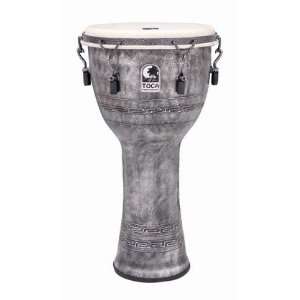  Toca SFDMX 12AS Djembe, Silver: Musical Instruments