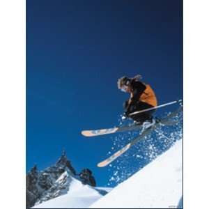  Ski Jump 18x24, Framed: Home & Kitchen