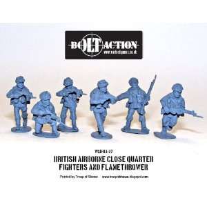   Action   British: Airborne Close Quarter Fighters and Flamethrower
