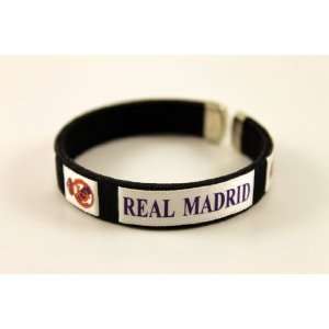  Real Madrid Team Logo Spanish Soccer Bracelet Wristband 