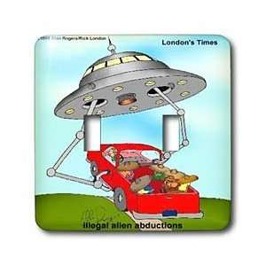 Londons Times Funny Aliens Cartoons   Illegal Aliens   Light Switch 