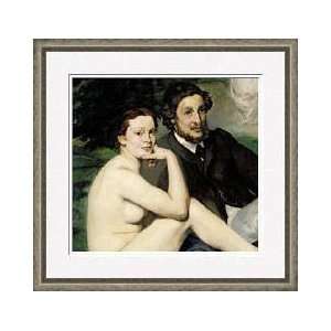  Dejeuner Sur Lherbe 1863 Framed Giclee Print: Home 