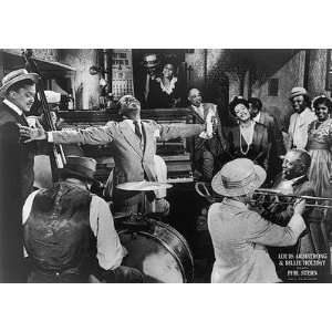  Louis Armstrong And Billie Holiday Poster Print