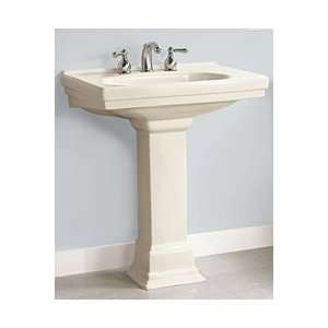  Pegasus Single Center Pedestal Sink FL19501W White