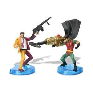    DC Universe Fighting Figures   Two Face vs. Robin Toys & Games