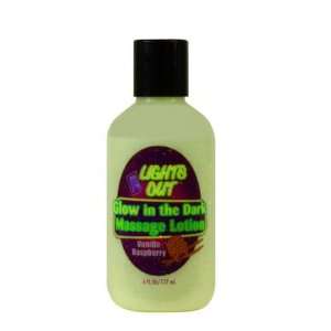  Lights out glow in the dark lotion   vanilla/raspberry 